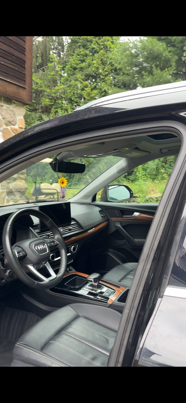 Freshly detailed Audi interior
